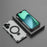 For iPhone 17 Magnetic Case with Kickstand PC + TPU Phone Cover Compatible with MagSafe - Transparent - 6
