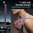 For iPhone 13 Pro Max Magnetic Case Glitter Design TPU PC PET Drop Proof Phone Cover - Transparent Pink - 6