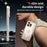For iPhone 16 Pro Magnetic Case Glitter Design TPU PC PET Drop Proof Phone Cover - Transparent - 6