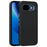 ABEEL For Google Pixel 10a Magnetic Case Carbon Fiber Texture TPU PC PU Phone Back Cover - Black - 1
