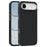 ABEEL For iPhone Air Magnetic Case Carbon Fiber Texture TPU PC PU Phone Back Cover - Black - 1