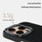 ABEEL For iPhone 16 Pro Max Case Compatible with MagSafe Carbon Fiber Texture TPU PC PU Phone Back Cover - Black - 6