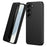 For Samsung Galaxy S22+ 5G Case Smart View Window Leather Phone Cover - Black - 1