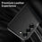For Samsung Galaxy S22+ 5G Case Smart View Window Leather Phone Cover - Black - 4