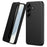For Samsung Galaxy A56 5G / A36 5G Case Smart View Window Leather Phone Cover - Black - 1