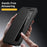 For Samsung Galaxy A56 5G / A36 5G Case Smart View Window Leather Phone Cover - Black - 3