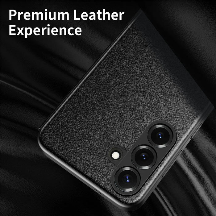 For Samsung Galaxy A56 5G / A36 5G Case Smart View Window Leather Phone Cover - Black - 4