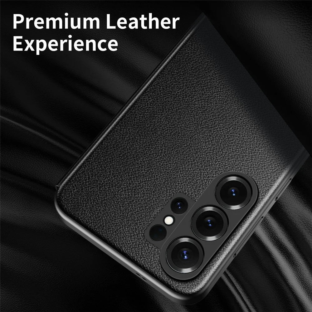 For Samsung Galaxy S26 Ultra Case Smart View Window Leather Phone Cover - Black - 4