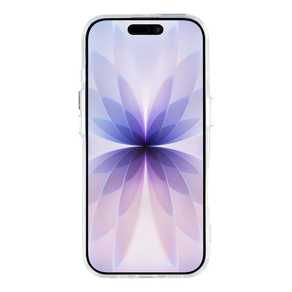 For iPhone 17 Case Striking Phantom Flower TPU Cover with Electroplating Lens Frame - 2