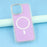 For iPhone 16 Pro Case Compatible with MagSafe Rhinestone Edge Glitter Back TPU + PC IMD Phone Cover - Glitter Light Purple - 6