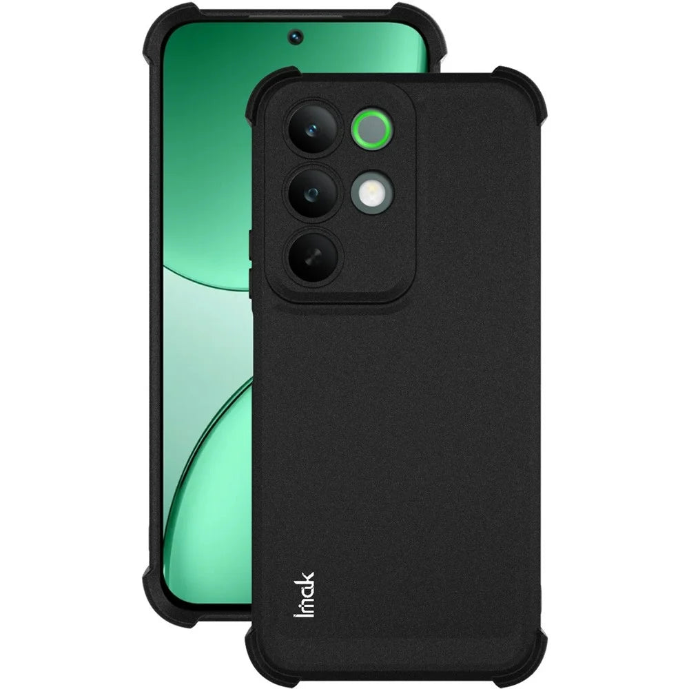 IMAK For Realme C85 5G / 15x (India) 5G Case TPU Phone Cover Airbag Shockproof Protection - Matte Black - 2