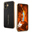 For iPhone 16 Plus Case Anti Scratch Litchi Texture TPU Leather PU Phone Back Cover - Black - 1