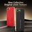 For iPhone 17e / 16e Case Anti Scratch Litchi Texture TPU Leather PU Phone Back Cover - Black - 7