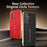 For Samsung Galaxy A26 5G Case Anti Scratch Litchi Texture TPU Leather PU Phone Back Cover - Black - 3
