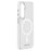 LEREACH TOC Series for Samsung Galaxy S26+ Magnetic Case Flowing Grid PC Phone Cover - White - 3