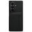 For Samsung Galaxy Z Fold7 5G Case with Card Slots Kickstand Calf Texture Leather Phone Back Cover - Black - 4