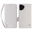 For Nothing Phone (3a) Lite 5G Case Litchi Texture Wallet Leather Phone Cover with Wrist Strap - White - 1