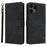 For Nothing Phone (3a) Lite 5G Case Wallet RFID Blocking PU Leather Phone Cover Stand with Strap - Black - 1