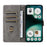 For Nothing Phone (3a) Lite 5G Case Wallet RFID Blocking PU Leather Phone Cover Stand with Strap - Black - 2