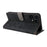 For Nothing Phone (3a) Lite 5G Case Wallet RFID Blocking PU Leather Phone Cover Stand with Strap - Black - 5