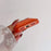 For iPhone 17 Pro Case Down Jacket Design Skin-touch PU Leather Coated PC + TPU Phone Cover - Orange - 5