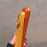 For iPhone 17 Pro Case Precise Cutouts Textured PU Leather Coated PC + TPU Phone Cover - Orange - 4