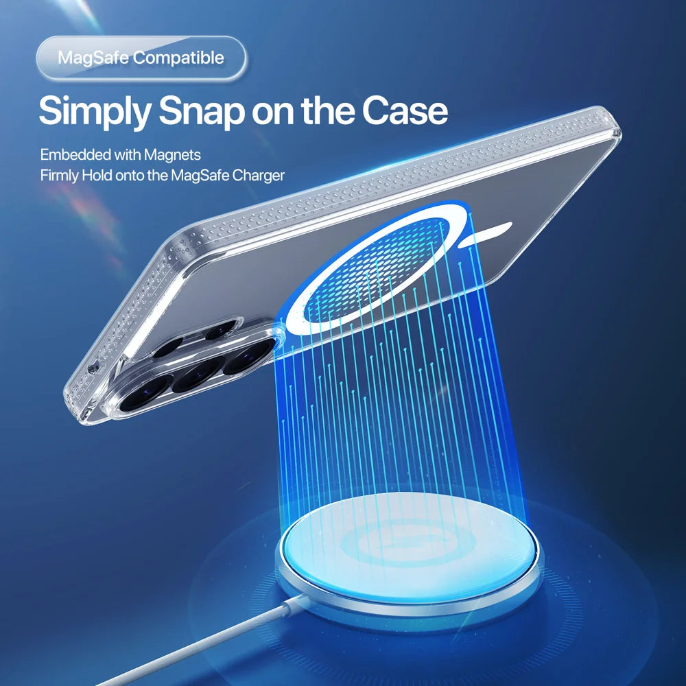 DUX DUCIS For Samsung Galaxy S26 Ultra Back Cover  Clin Series Clear Magnetic Phone Case - Clear - 4