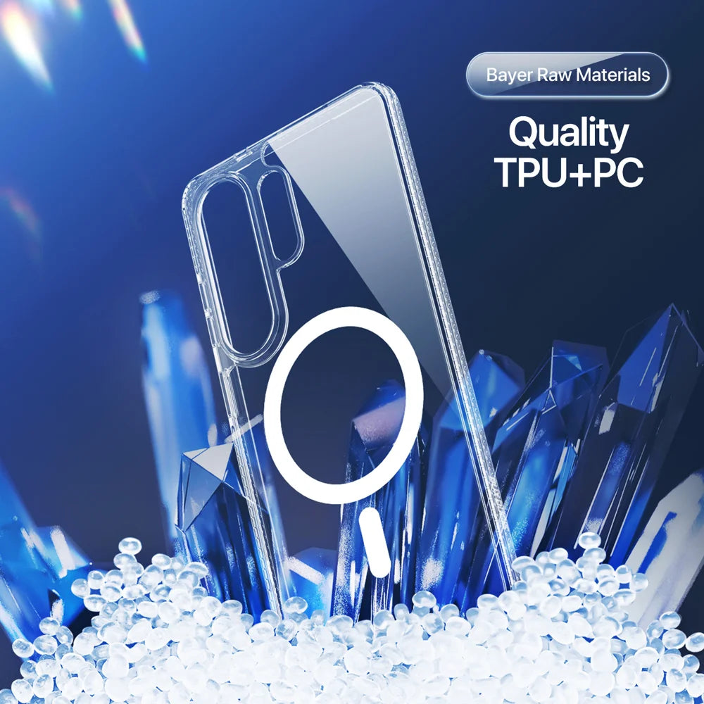 DUX DUCIS For Samsung Galaxy S26 Ultra Back Cover  Clin Series Clear Magnetic Phone Case - Clear - 7