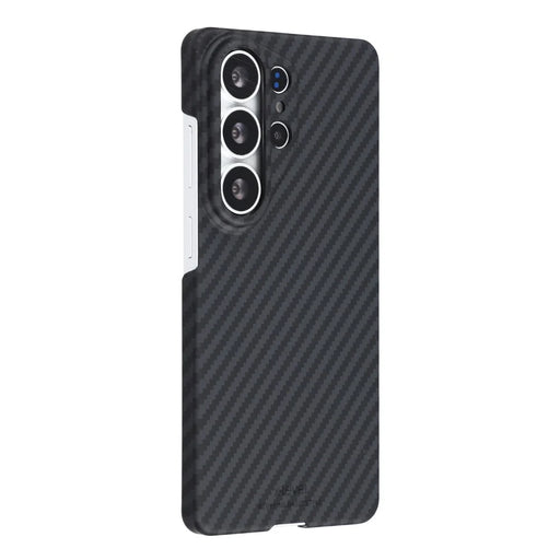 X-LEVEL For Samsung Galaxy S26 Ultra Magnetic Case Carbon Fiber Texture Ultra-Thin PC Hard Phone Cover - 1