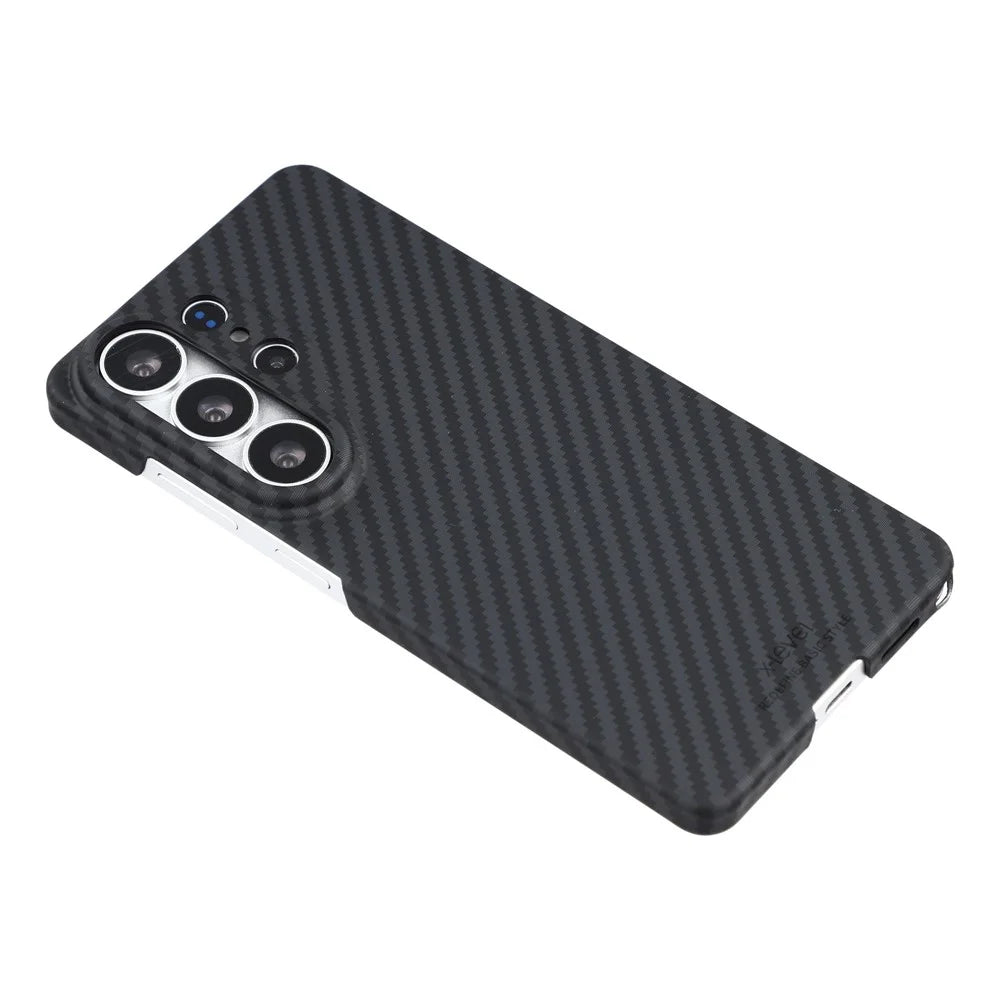 X-LEVEL For Samsung Galaxy S26 Ultra Case Carbon Fiber Texture Hard PC Phone Cover Anti Shock - 4