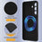 For Samsung Galaxy S26 Magnetic Case Anti-Drop Liquid Silicone Phone Cover - Black - 7