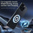 For iPhone 15 Pro Max Case Graphene + Brass Heat Dissipation Silicone PC Phone Cover Support Magnetic Car Mount - 2