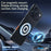 For iPhone 17 Pro Case Graphene + Brass Heat Dissipation Silicone PC Phone Cover Support Magnetic Car Mount - 5