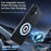 For iPhone 17 Case Graphene + Brass Heat Dissipation Silicone PC Phone Cover Support Magnetic Car Mount - 2