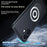 For iPhone 17 Case Graphene + Brass Heat Dissipation Silicone PC Phone Cover Support Magnetic Car Mount - 3