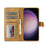 LC.IMEEKE For Samsung Galaxy S26 Case Wallet Calf Texture Leather Phone Cover - Yellow - 2