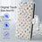 For Samsung Galaxy A57 5G Wallet Case Rhombic Floral Design Leather Flip Phone Cover with Strap - A4 - 6