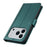 For iPhone 18 Pro Max / 17 Pro Max Case PU Leather Stand View Phone Wallet Cover with Hand Strap - Green - 4