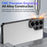 For Samsung Galaxy S26 Ultra Bumper Case Alloy Frame Cover with Lens Frame - Black - 6