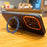 For OnePlus 15 5G Case Rotary Kickstand Leather Coated PC + TPU Phone Cover - Black - 3