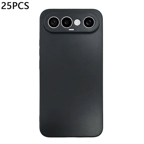 25Pcs For vivo S50 Pro mini 5G Case 1.2mm TPU Matte Phone Cover - Black - 1
