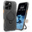 TORRAS For iPhone 15 Pro Max  Ostand Q3 Air Series Case with Kickstand Compatible with MagSafe Shockproof PC + TPU Phone Cover - Black - 1