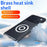 For iPhone 17 Pro Max Case Graphene + Brass Heat Dissipation Silicone PC Phone Cover Support Magnetic Car Mount - 6