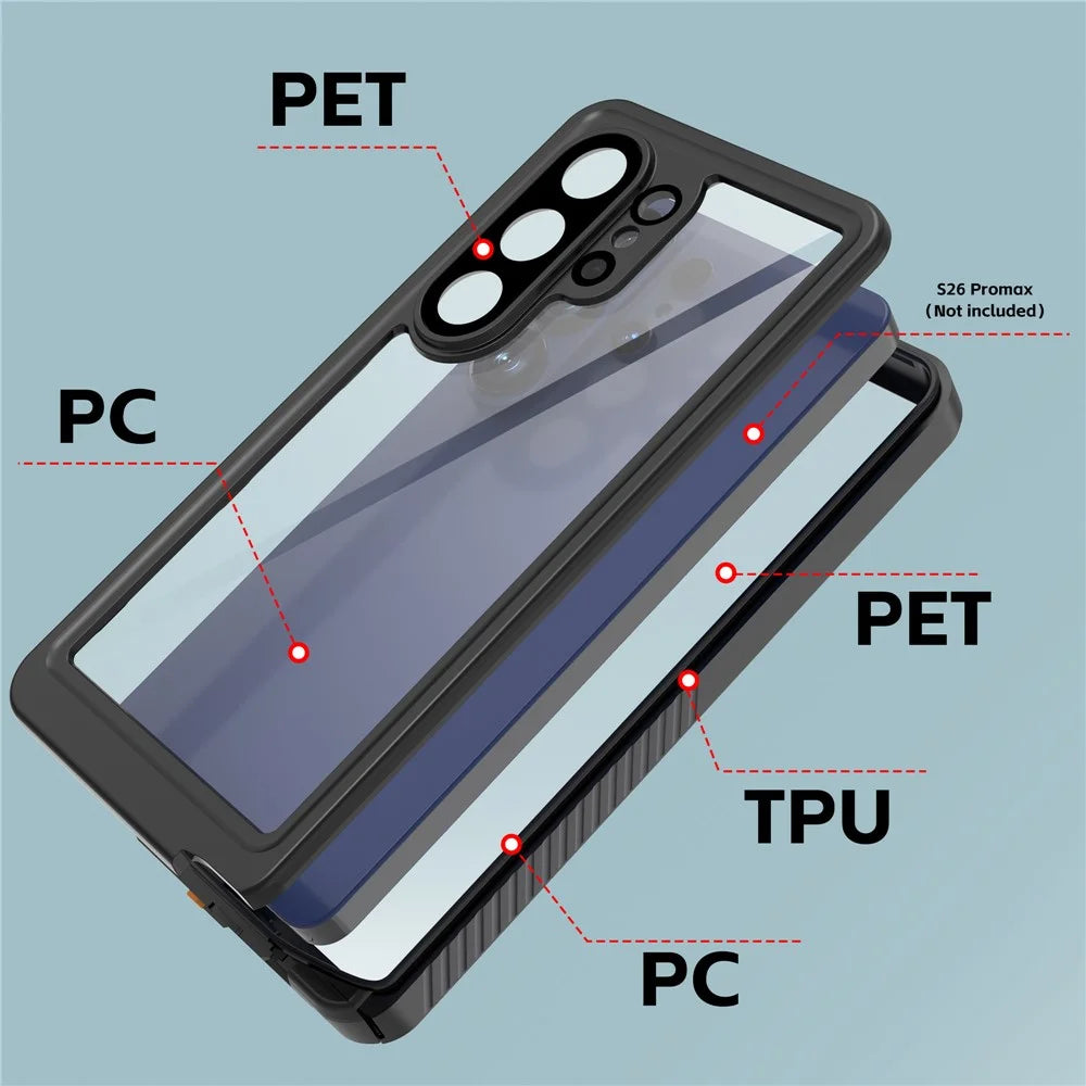 REDPEPPER FS Series For Samsung Galaxy S26 Ultra Waterproof Case IP68 Shockproof Phone Cover - 7