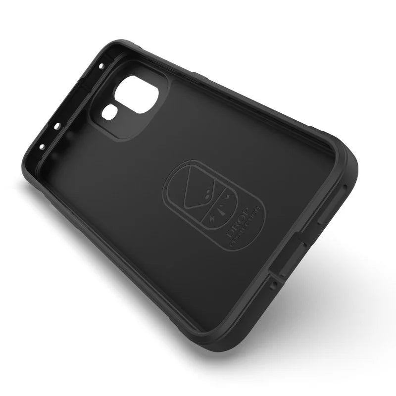 WANLONFENG For OnePlus Ace 6 5G / OnePlus Ace 6T 5G / OnePlus 15R 5G TPU Case  HD Series Anti Slip Phone Cover with Tempered Glass - Black - 2