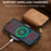 LC.IMEEKE L6 For Samsung Galaxy S26+ Magnetic Case Detachable Zipper Wallet Leather Coated PC + TPU Phone Cover - Brown - 6