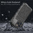 R-JUST Anti-drop Phone Case For iPhone 14 Pro Max, Silicone + Metal Scratch-resistant Cell Phone Cover Kickstand - Black - 7