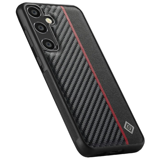 LC.IMEEKE For Samsung Galaxy S26+ Case Carbon Fiber Texture Leather + TPU + EVA Phone Cover - 2
