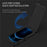 R-JUST For iPhone 14 Plus Silicone + Metal Protective Back Cover Kickstand Shockproof Smartphone Case - Black - 3