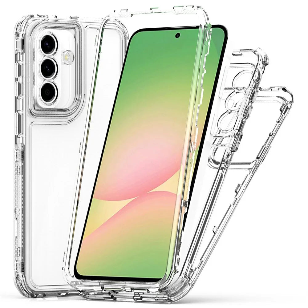 For Samsung Galaxy A57 5G Clear Case Anti Scratch Acrylic TPU Phone Cover - 1